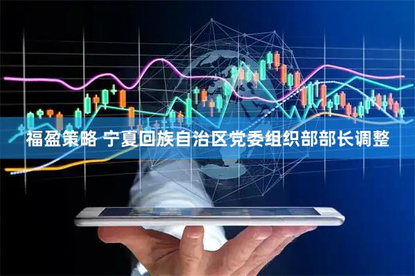 福盈策略 宁夏回族自治区党委组织部部长调整